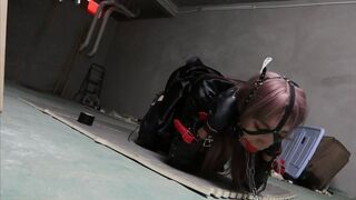 Femboy 16cm Heels, 100m+ Rope & Endurance Milking Challenge!