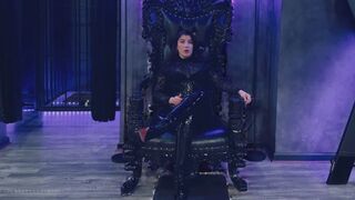 Vinyl Queen's Boot Inventory: Black Patent Leather Knee Highs