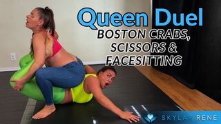 Queen Duel: Boston Crabs, Scissors & Facesitting