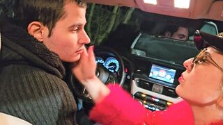 Slapping in the car - Middle of night - Slave arrived late