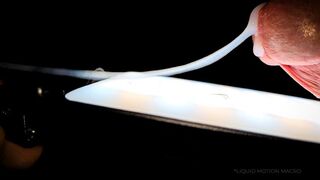 Macro 240fps: Hands-Free LED Friction & Explosive Slow-Mo messy Finish