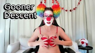 Gooner's Descent - Clown Femdom Mind Melt - Stroke Slave Transformation - Sara Desire XO - MP3