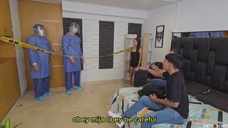 PART 1: MY STEPSISTER CATCHES ME MASTURBATING