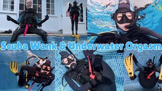 Scuba Wank & Underwater Orgasm - MOV