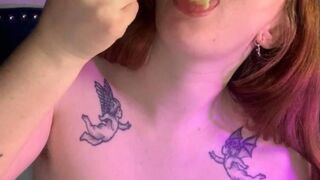 MUKBANG - Eating Sushi With My Tits Out