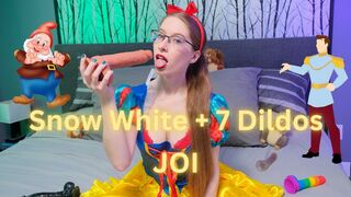 Snow White 7 Dildos JOI