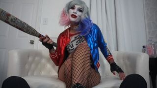 Harley Quinn Footjob Seduction POV