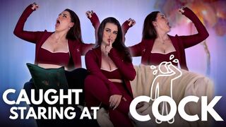 Caught Staring At Cock At The Gym - Sophia Truee catches you staring at men's bulges in the gym and humiliates you into admitting your cock obsession