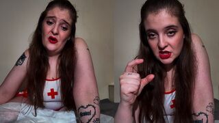 Nurse Sabrina Teases You For Your Small Penis While Changing Your Dirty Diaper (Featuring iWantMommySabrina)