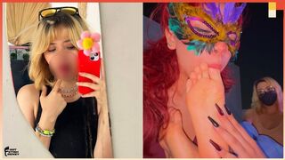 Redhead Worships Swedish Goddess Feet - Young Lesbian Foot Worship