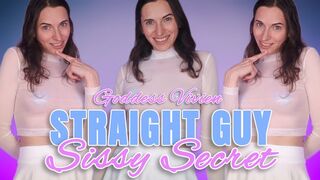 Straight Guy Sissy Secret Make Me Bi Fantasy Sissy Exposed with Goddess Vivien