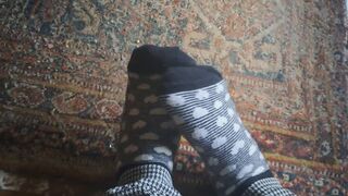 HEART PRINTED SOCKS