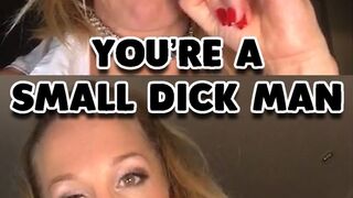 Rebeccam More Teases the Small Dick Man