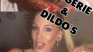 Rebecca More - Lingerie and Dildos