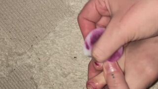 Painting My Toes On My Size 11 Feet