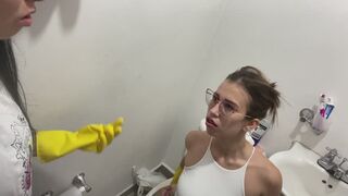 gloves fetish living with them 48 hours