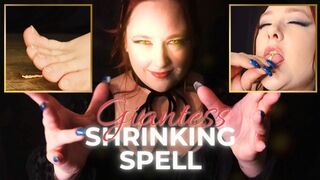 Shrinking Spell ~ Witch Casts Size Reduction Curse & Devours Tiny Man ~ Immersive Giantess Vore Foot Ritual ~ SerenaControlsYou (720p)