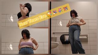 Happy New Year Wearing My New Black Bra Feeding U Spit Olympics Found Footage