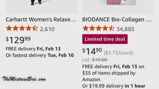 Wishlist shopping video