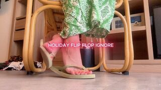 Holiday Flip Flop Ignore