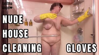Nude House Cleaning Gloves MP4