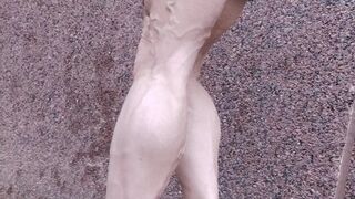 Flip flops flexing hard