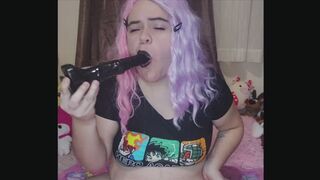BBW Horse Dildo Whore