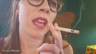 How long can you last when I blow smoke on your cock?