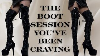 The Boot Session You've Been Craving - Boot Worship JOI & CEI