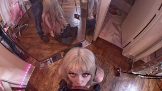 Look At My Cute Whale Tail while I Suck Dick!