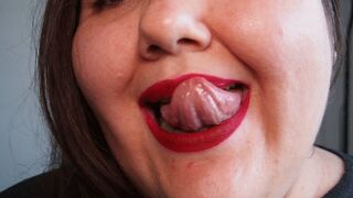 A sweet moment on camera