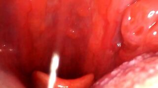 Giantess POV: Watching My Tongue Play With Gummy Bears (Endoscope View)