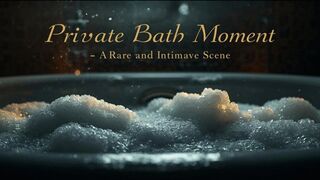 Private Bath Moment – A Rare and Intimate Scene