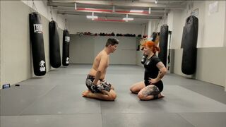 Mel Fire vs Aster Black Smother Match