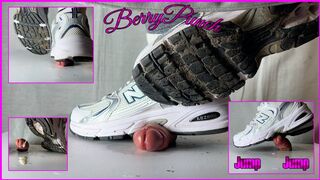 Unaware Shoejob in Dirty Sneakers - Cock Trampling - Cock Crush - CBT - Foot Fetish - 1080HD