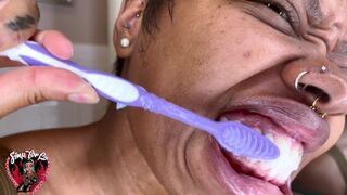 Brushing My Teeth and Tongue