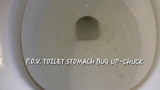 POV TOILET STOMACH BUG UP CHUCK