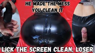 Leather Leggings Cumshot & Post-Orgasm Torment with My Long, Sharp Nails (1080p)