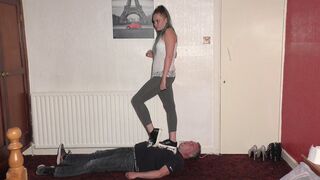 Sophie's Trampling Vans Sneakers