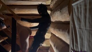 Dark Pegging on the Stairs