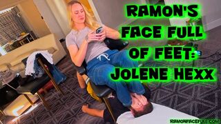 Ramon's Face Full of Feet: Jolene Hexx!