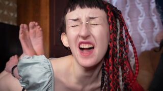 Bastinado training with Julie! (FHD)