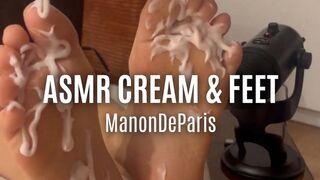 ASMR : Cream & Feet