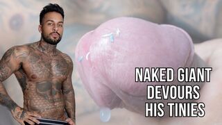 Naked Giant devours his tinies - Lalo Cortez