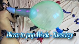 Blow to pop week -Tuesday
