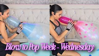 Blow to pop week - Wednesday
