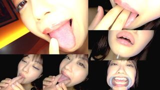 Ichika’s Glossy Tongue Drool Worship!