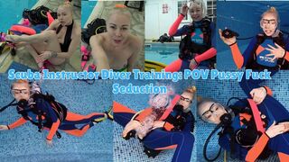 Scuba Instructor Diver Training: POV Pussy Fuck Seduction - MOV