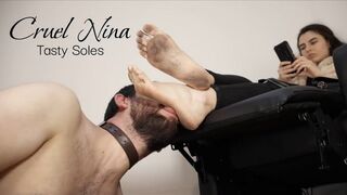 Cruel Nina - Tasty Soles - Dirty Foot Worship And Foot Humiliation