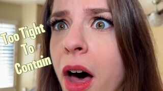 Too Tight To Contain: Kat Snow's Giantess Awakening (HD MP4) Kat Snow: Growth Fetish, POV Giantess, Clothes Destruction, Desperation, Ass shaking